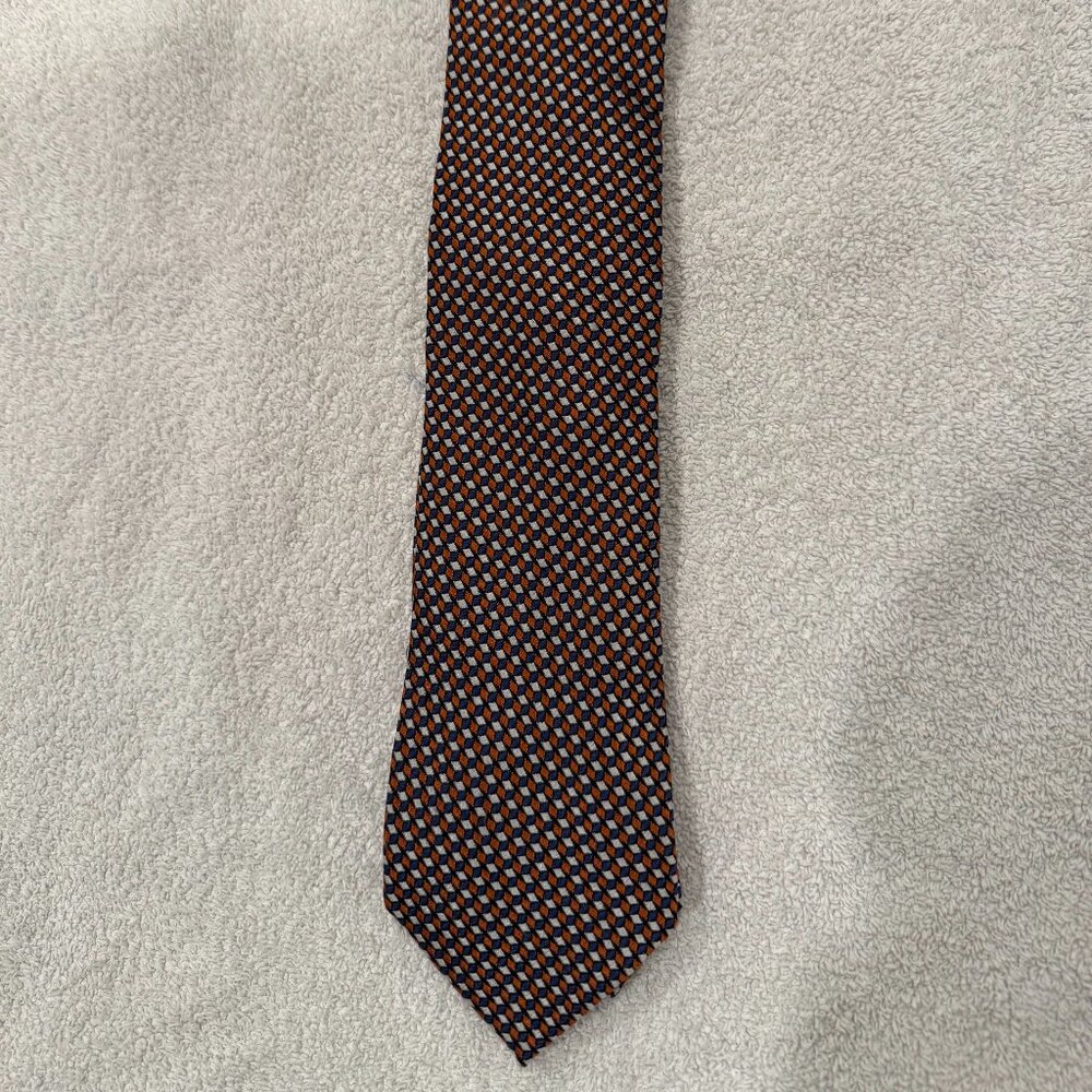 AMAZING MEN'S LIMITED EDITION ERMENEGILDO ZEGNA BLACK LABEL VINTAGE TIE - ITALY